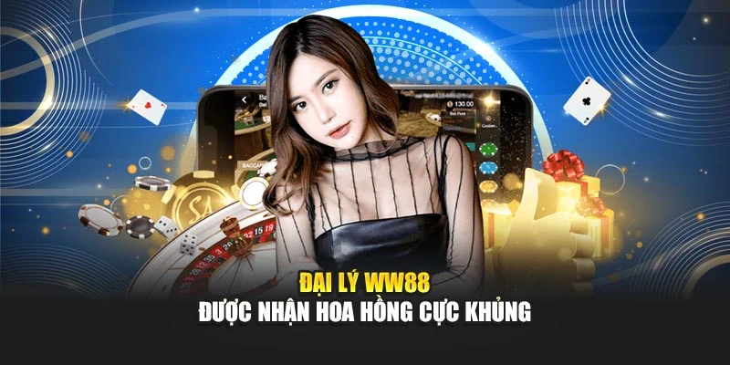 Đại lý WW88 được nhận hoa hồng cực khủng